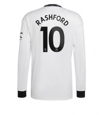 Manchester United Marcus Rashford #10 Bortedrakt 2022-23 Langermet